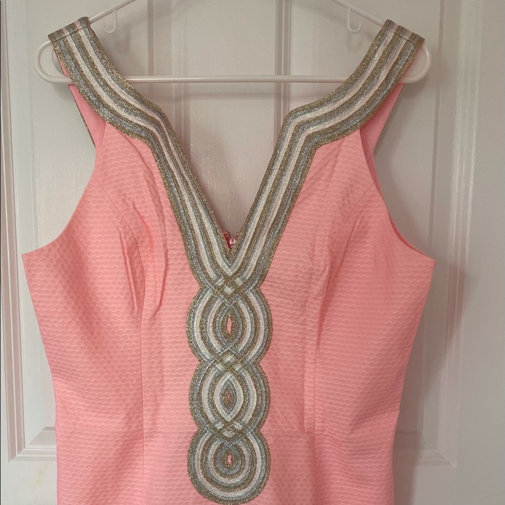 Lilly Pulitzer Valli Shift Dress / Peach